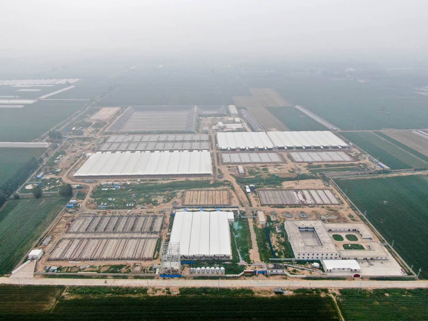 Struktur Keluli Pertanian Moden Rumah Ladang Perindustrian